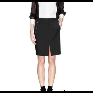 Tag and bone zipper back pencil skirt